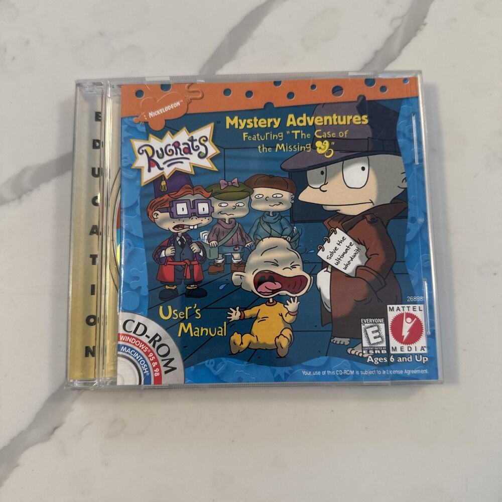 Rugrats Mystery Adventures Featuring "The Case of the Missing Pacifier" (PC)